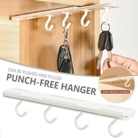 wall mounted upside down hook multifunctional punch free hanging hanger for home kitchen bedroom dropshipping