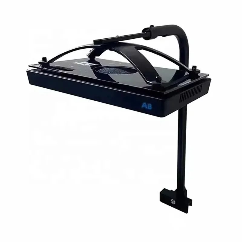 Фото Светодиодный светильник A8Pro II Max/Blue 215W Full Spectrum для морских аквариумов с соленой водой, 8-канальное управление, аксессуары для коралловых рифов №1