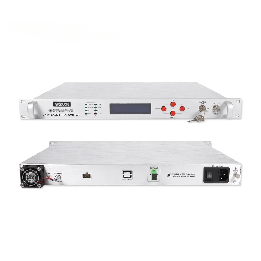 Wolck 1550 нм 20 км оптическая внутренняя внешняя модуляция дБ FTTH кабель RF CATV