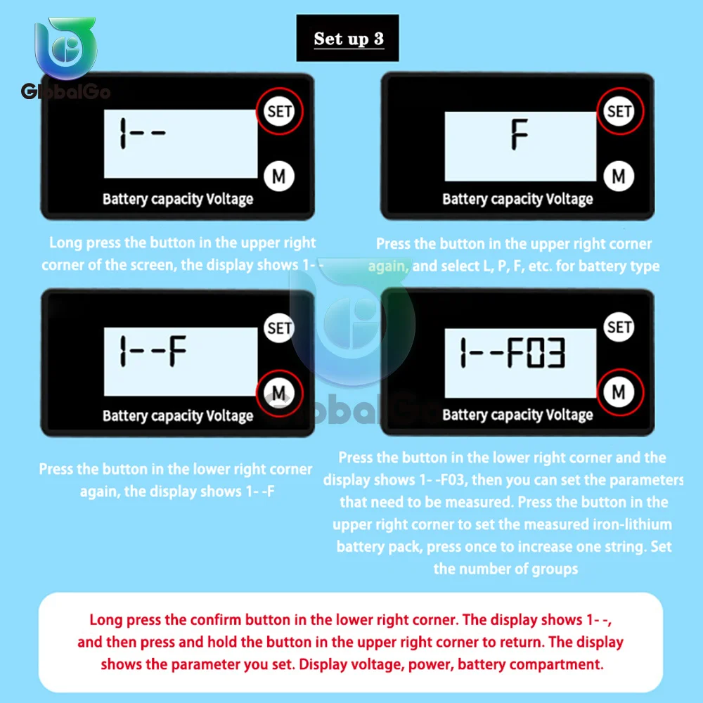 Цифровой амперметр вольтметр ЖК-дисплей индикатор емкости батареи 8-100 в |
