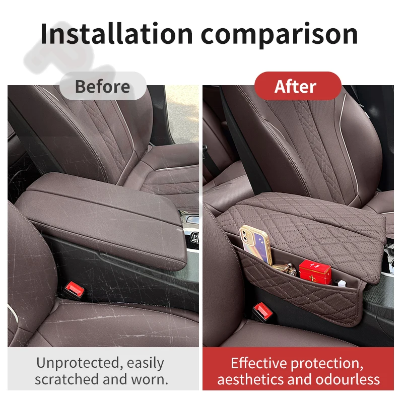 Автомобильный центральный подлокотник сумка для хранения BMW G30 G38 F10 F11 F15 F16 G05 G06