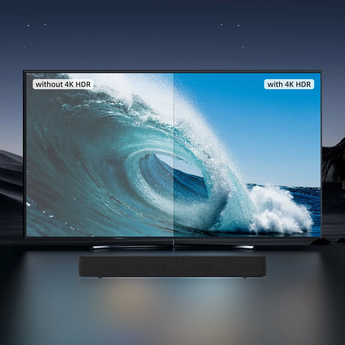 Фото MECOOL Android 12 Саундбар ТВ-приставка с сертификатом Google Netflix Dolby Atmos Dolby Vision 4 + 32G объемный звук Домашний медиа-театр №5