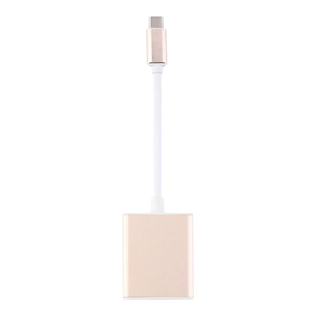 

Алюминиевый переходник с USB 3,1 на гнездо для Macbook, переходник с алюминиевым корпусом