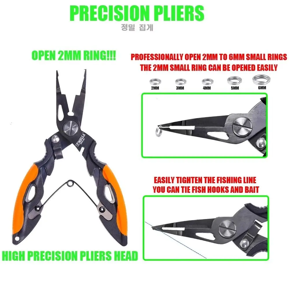 Многофункциональные рыболовные плоскогубцы инструменты аксессуары для зимних
