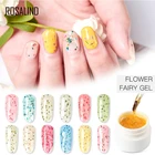 Гель-лак для ногтей ROSALIND, 5 мл, сушеный натуральный полуперманентный УФ-гель сделай сам, гибридный лак для дизайна ногтей, удаляется замачиванием