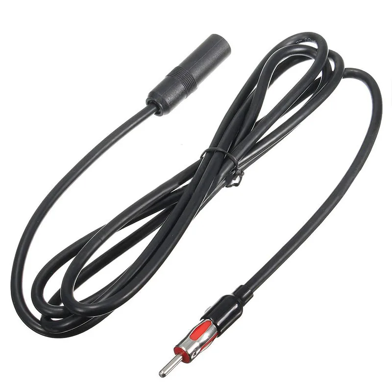

Car Adapter Cable 180cm Male To Female Radio AM/FM Antenna Adapter Extension Cable Universal Auto Replacement Parts