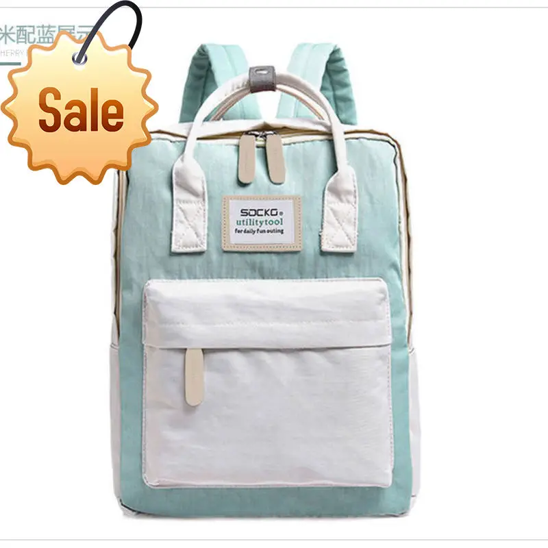 

Women Computer Bag Double Shoulder Female Apple Notebook Backpack Outdoor Multifunctional Bag Student Bag Student Computer Bag