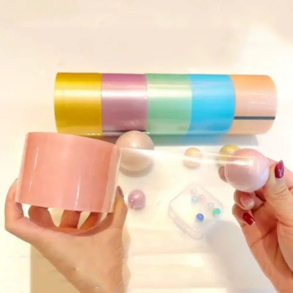 6 шт. светящиеся в темноте липкие шариковые ленты 10 м красочные клейкие игрушки