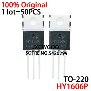 New orignal 50PCS HY1606P HY1606 60V66A TO220 {Replace IRF1010N FDP65N06 HUF75339P3}