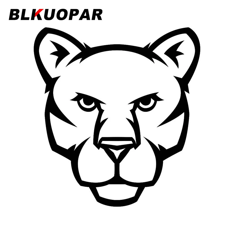 

BLKUOPAR талисман стилизованный Пума головы автомобиля стикер оригинальный окклюзия царапины виниловые наклейки креативный багажник бампер RV...