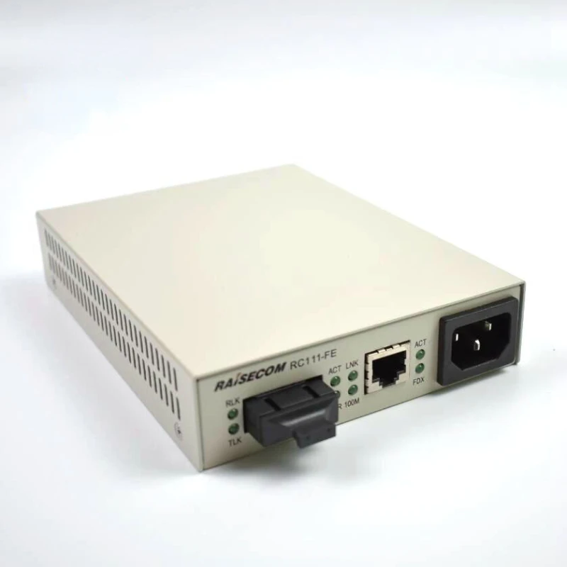 

Original RC111-FE-S1 ethernet fiber optic to RJ45 Media ISDN Converter transceiver