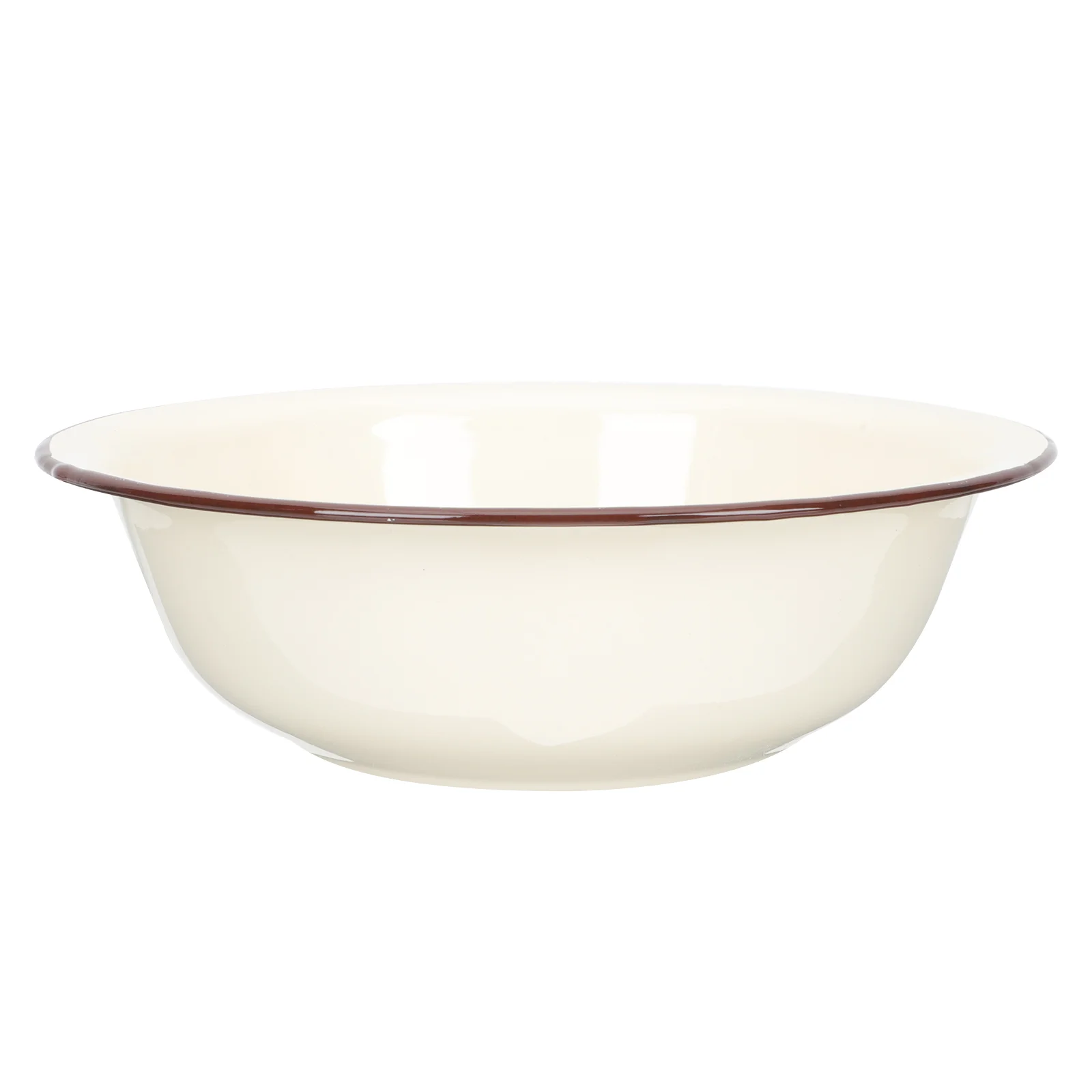 

Home Enameled Basin Thickened Basin Vegetable Washing Basin Kitchen Supply