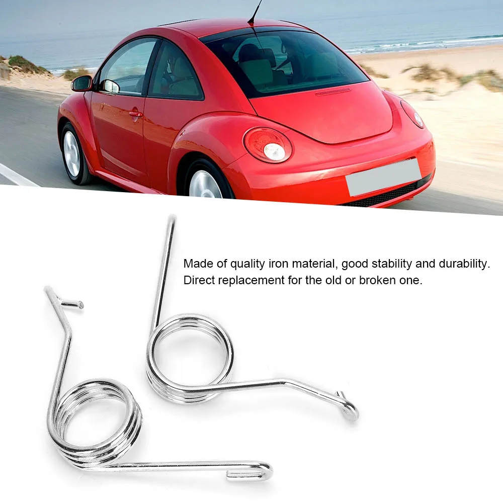 

2Pcs 11.5x7cm WHC01212N 2230121 Car Rear Brake Caliper Return Springs Metal Brake Spring Fit For G-olf M-K4 1998-2004