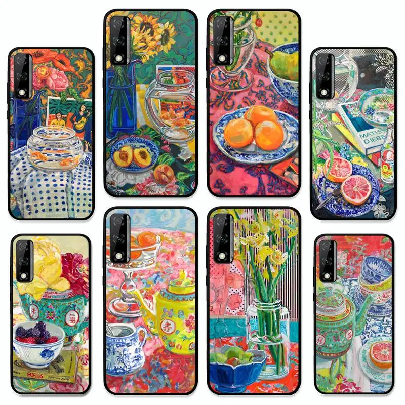 

Polly Nor Art Phone Case for Huawei Y 6 9 7 5 8s prime 2019 2018 enjoy 7 plus
