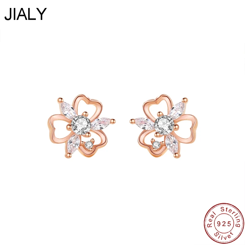 

Женские серьги-гвоздики из серебра 925 пробы, с фианитом