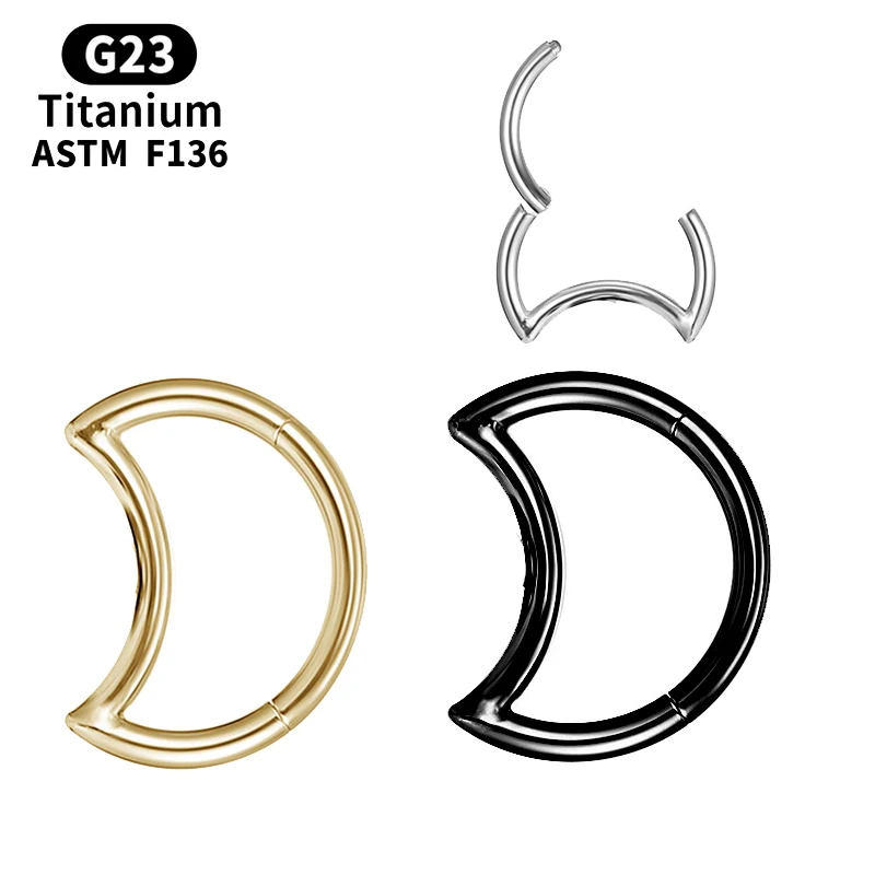 

Titanium Tragus Helix nose ring hoop Cartilage Body Cartilage Jewelry Crystal Earring Piercings For Nail Clear Studs Sexy Rings