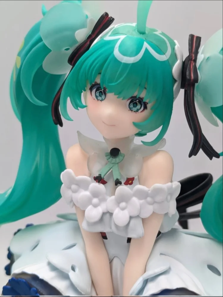 Фото Фигурка-стоппер для лапши FuRyu VOCALOID Japan Live Tour Yoneyama Mai, 14 см, статуэтка виртуальной певицы, настольное украшение, игрушка, подарок №3