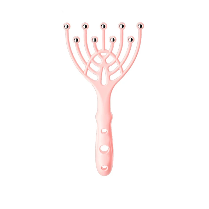 Массажер с 9 когтями для головы обтекаемый валик расслабления тела кожи роста