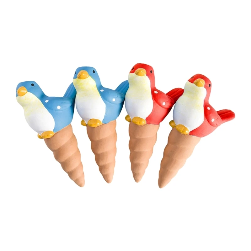 

4pcs Plant Watering Globes Birds Automatic Plant Waterer for Indoor Outdoor F1FB