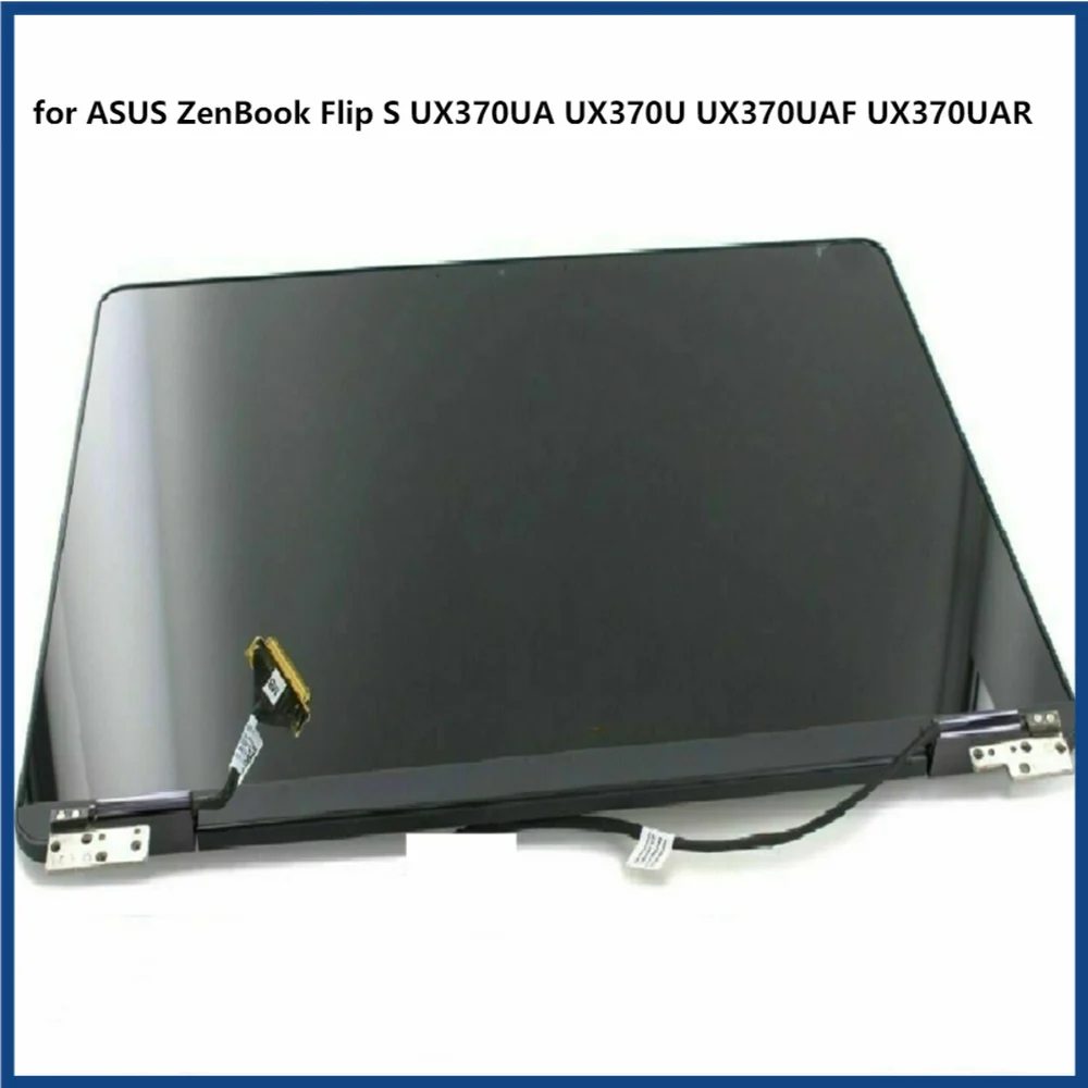 

for ASUS ZenBook Flip S UX370UA UX370U UX370UAF UX370UAR 13.3 inch LCD Touch Screen Upper Part Full Assembly Replacement