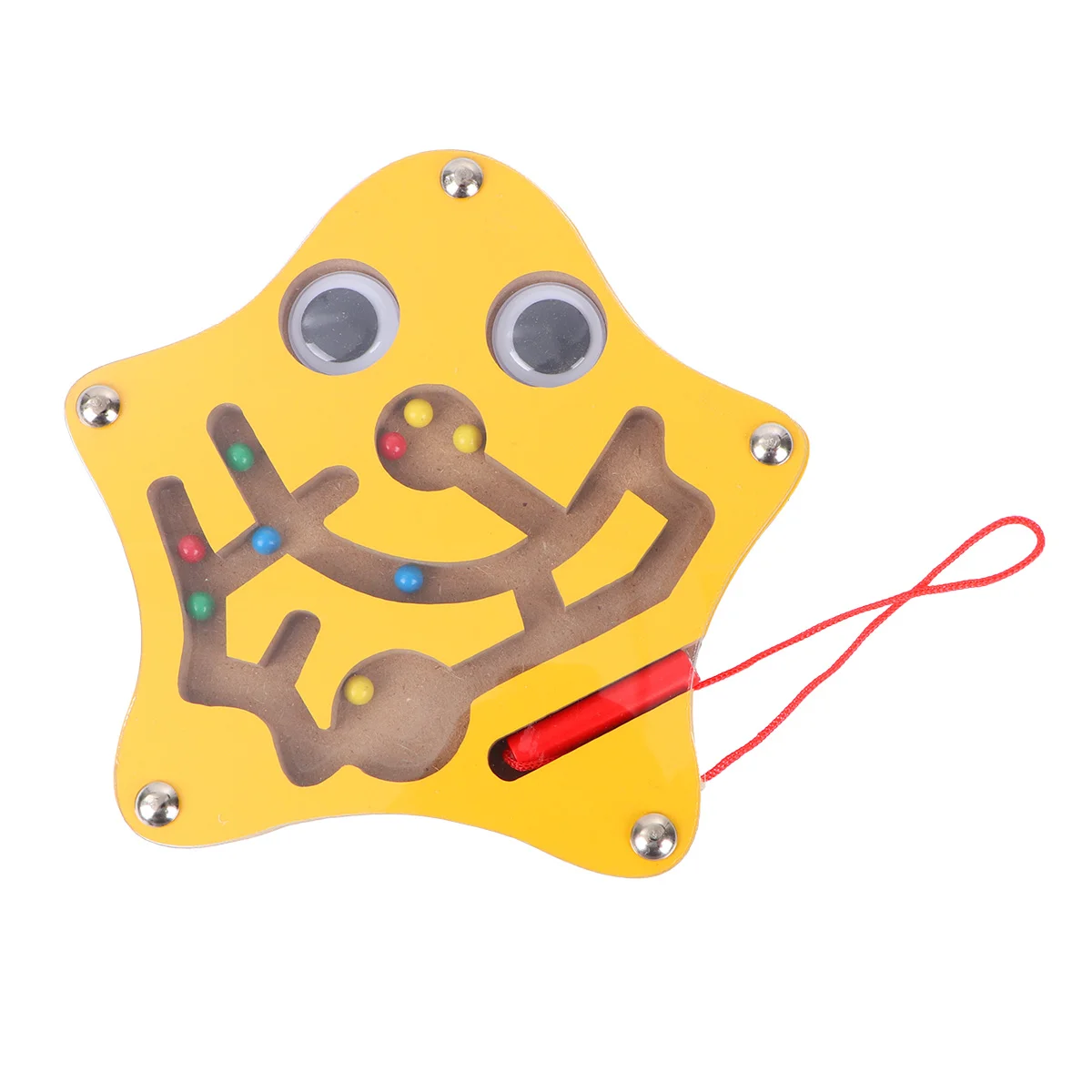 

Деревянные бусины-лабиринт головоломка игрушки головоломки Мультяшные бусины обучающие игрушки