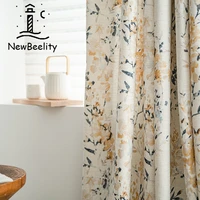 american curtains for living dining room bedroom pastoral country bay window kitchen curtains customization