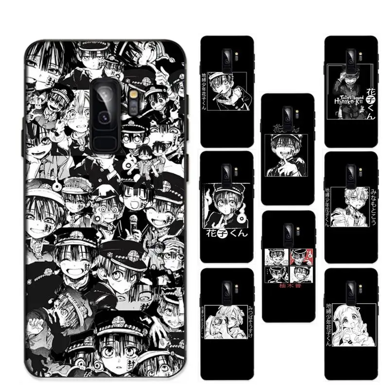 

Cute Anime Toilet Bound Hanako Kun Phone Case for Samsung S20 lite S21 S10 S9 plus for Redmi Note8 9pro for Huawei Y6 cover