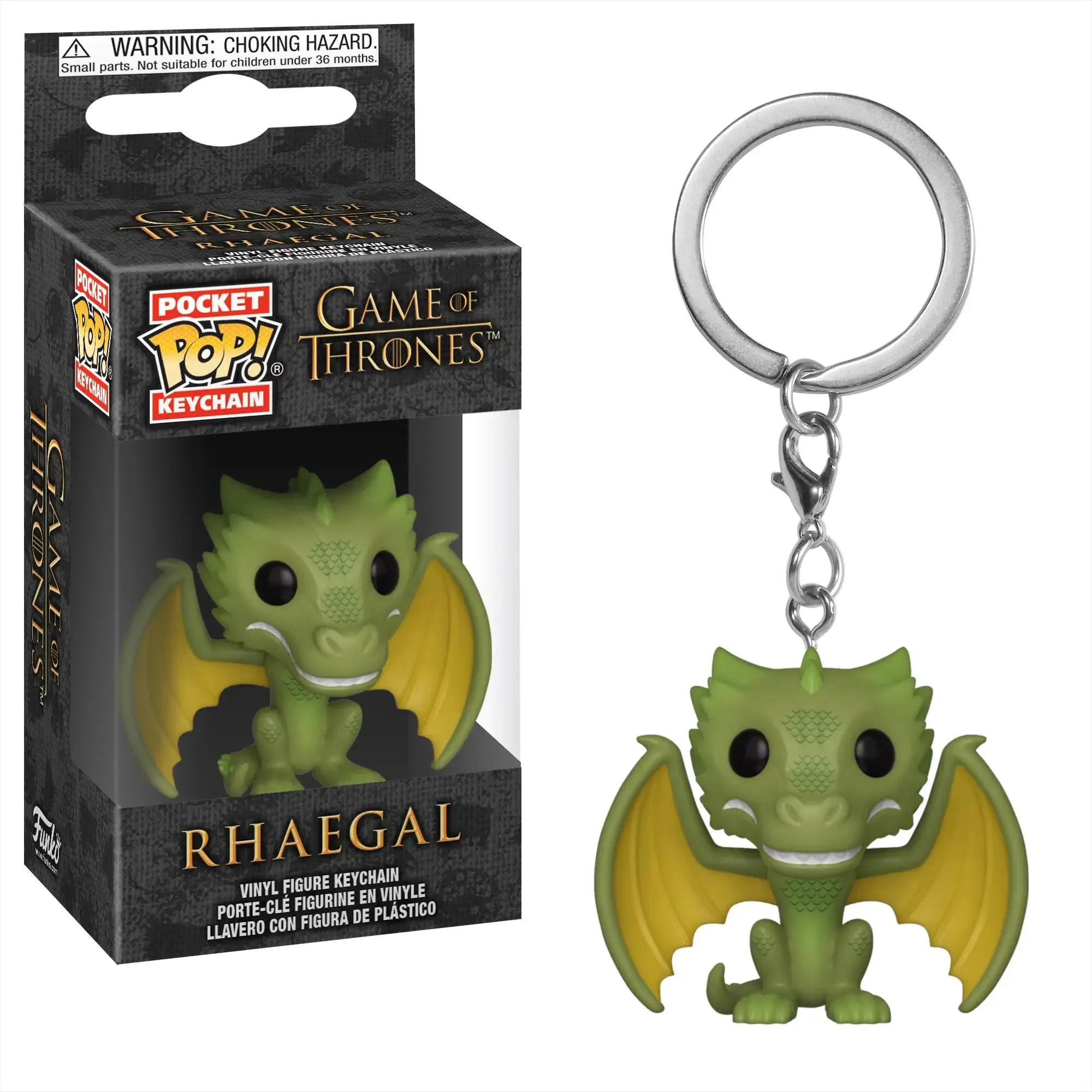 Фото Коллекционные фигурки Funko Pop: Горячая распродажа! Джон Сноу, Дейенерис, Давос, Гост, Найт Кинг, Тиалион, Драгон (из игры в престолы), аниме-фигурки 4 см, оригинальные, с коробкой. №4
