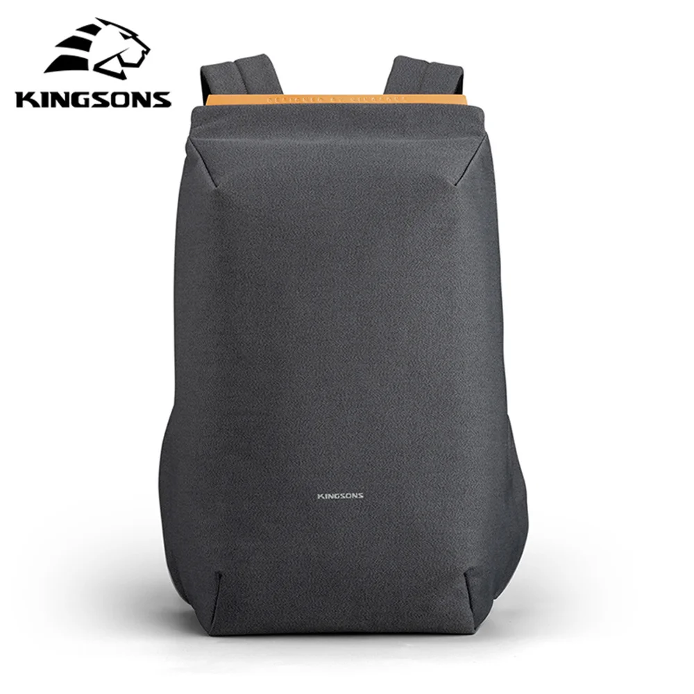 

Kingsons 15.6'' New Waterproof Backpacks USB Charging School Bag Anti-theft Men And Women Backpack For Laptop Travelling Mochila