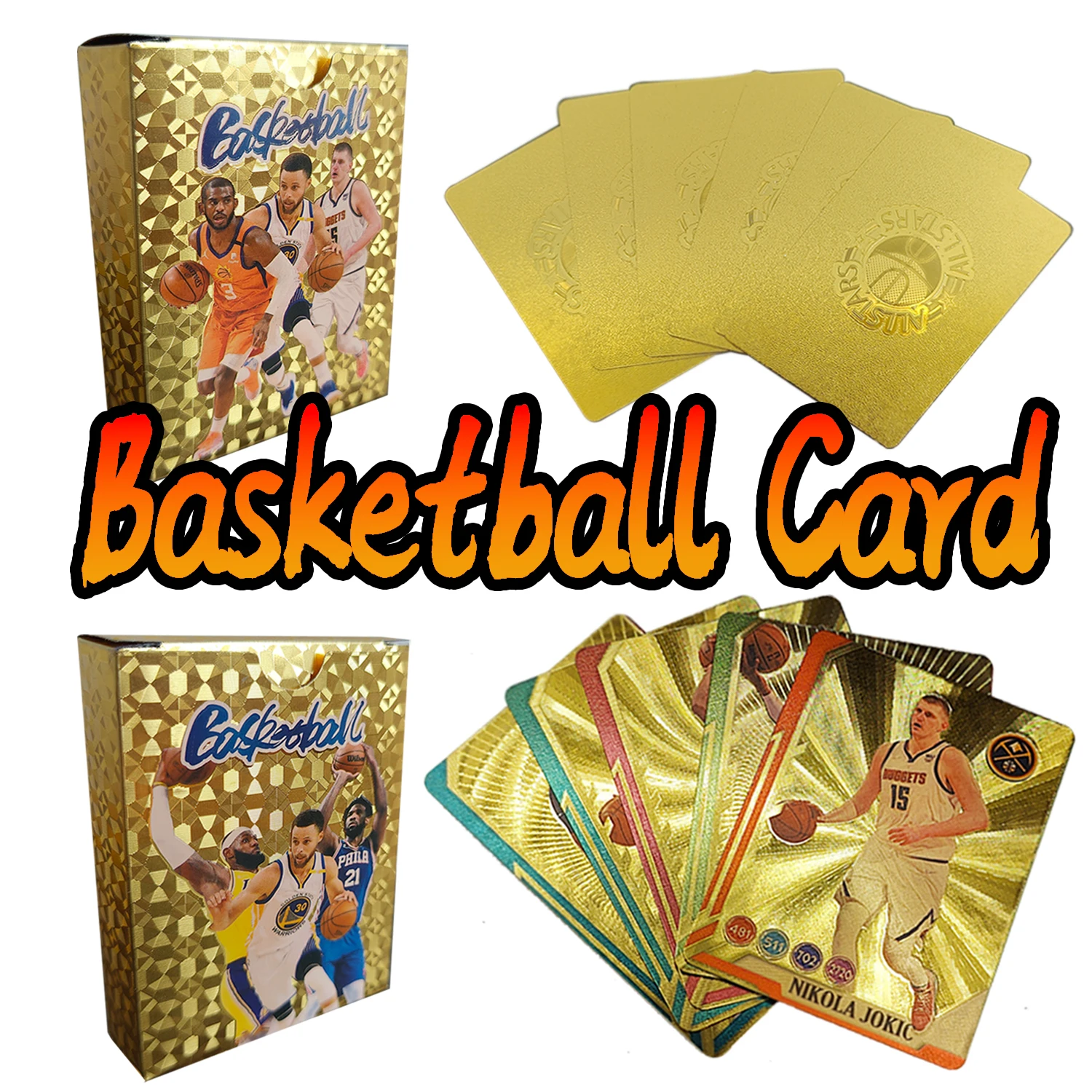 

Баскетбольная звезда, серия карт, коллекционная карта, ограниченный набор вееров, памятные детские игрушки, подарок на день рождения, Прямая поставка