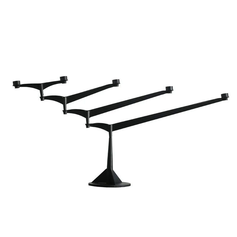 

Nordic Large Candlestick Modern Model Room Luxury Metal Candle Holders Wedding Centerpiece Home Decoration Tealight Gift Ideas