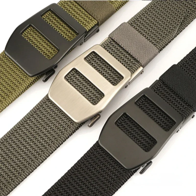 Ремень тактический Мужской с автоматической пряжкой 3 8 см