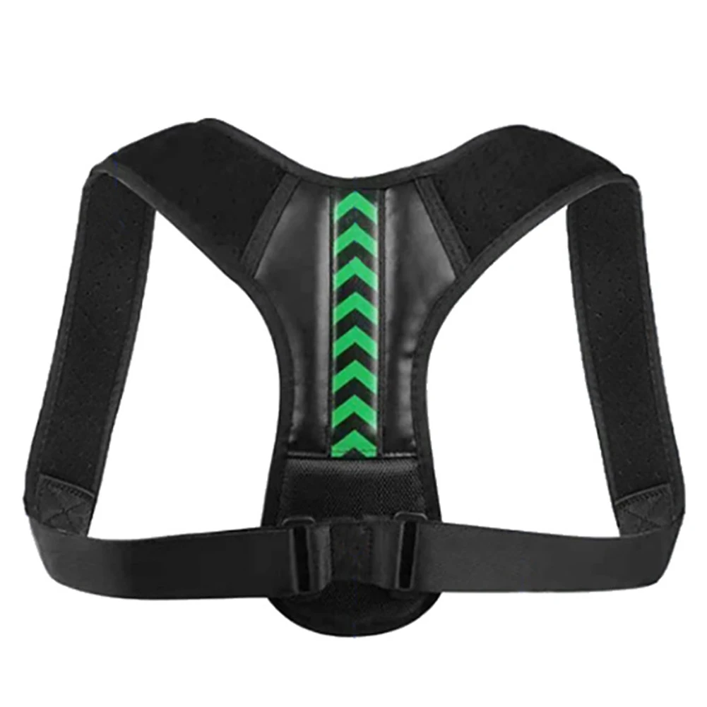 

Регулируемый Корректор осанки для спины и плеч, поддержка позвоночника до ключиц для женщин и мужчин, домашний тренажерный зал, бандаж для в...