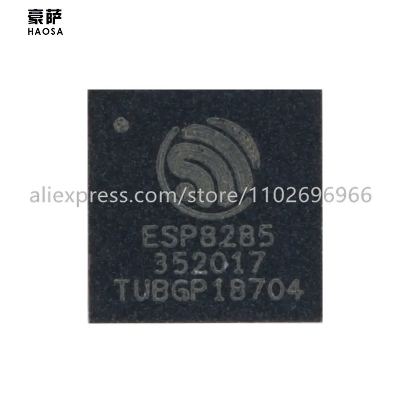 

5 шт., встроенная вспышка ESP8285, 1 байт, Wi-Fi чип, оригинальный аутентичный патч