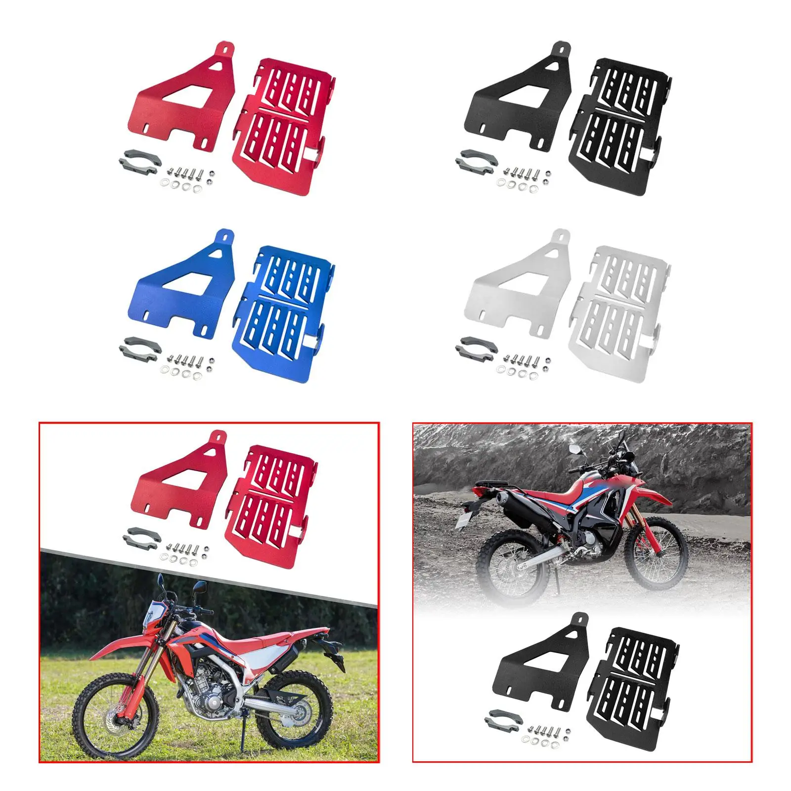 Решетка радиатора мотоцикла решетка резервуара для воды защитная простая