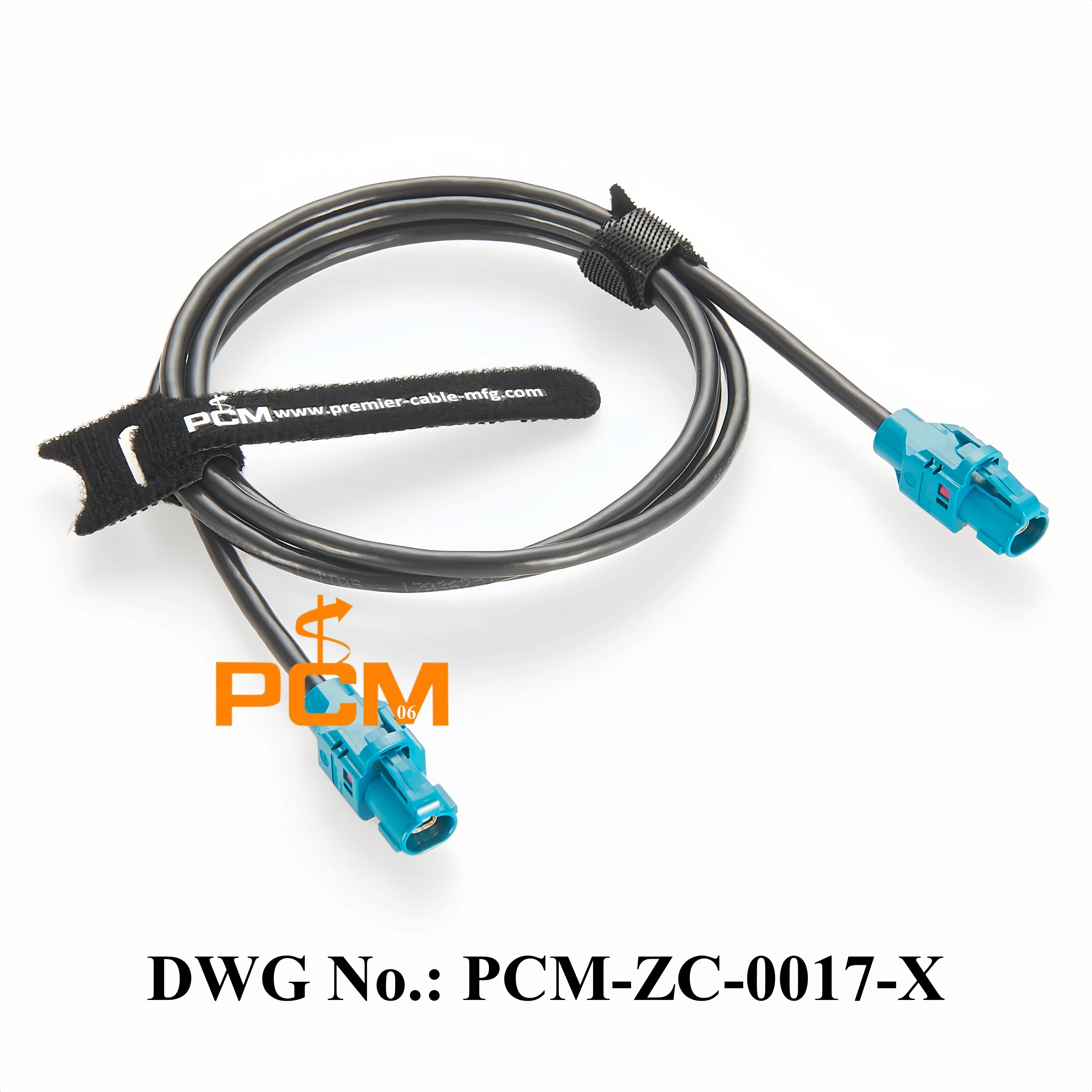 Фото Оригинальный автомобильный Ethernet-кабель Rosenberger E6K10A-1CAZ5-Z H-MTD, кабель 100/1000BASE-T1 H-MTD LCA-101-1000-Z-Z №2