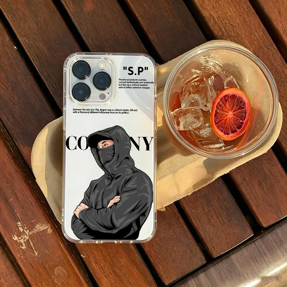 Фото Чехол для телефона Exercise Brand C-Com-panyES Function Jacket P, прозрачный чехол для iPhone 16 15 14 13 12 11 Pro Max XR Plus №1