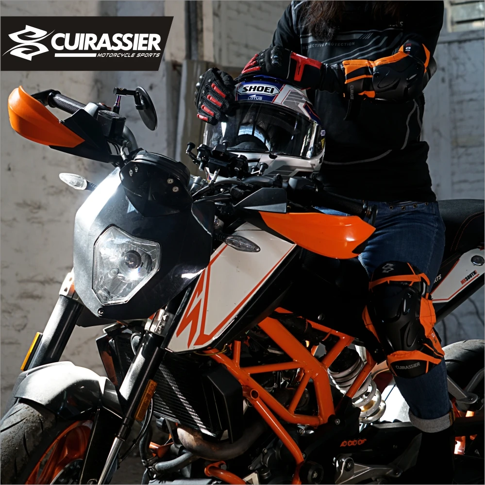 Cuirassier K01Motorcycle Mtb Knee Pads Moto Outdoor Sports Protection Fireproof Anti-Fall Motocross Cycling Protective Equipment |