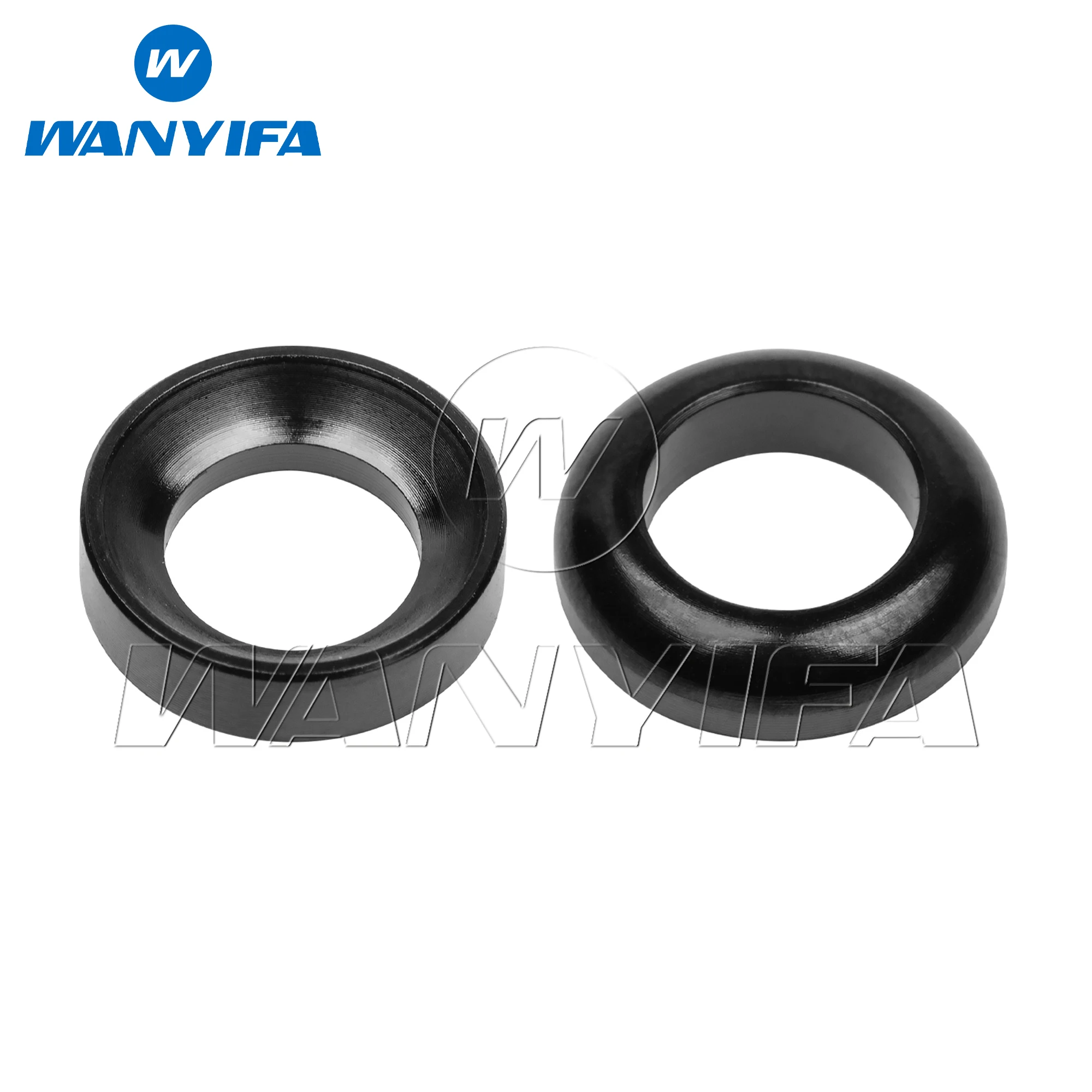 

Титановые шайбы Wanyifa M6, вогнутые и выпуклые шайбы, проставки для горного велосипеда BMX, суппорт дискового тормоза, групповой болт, винты