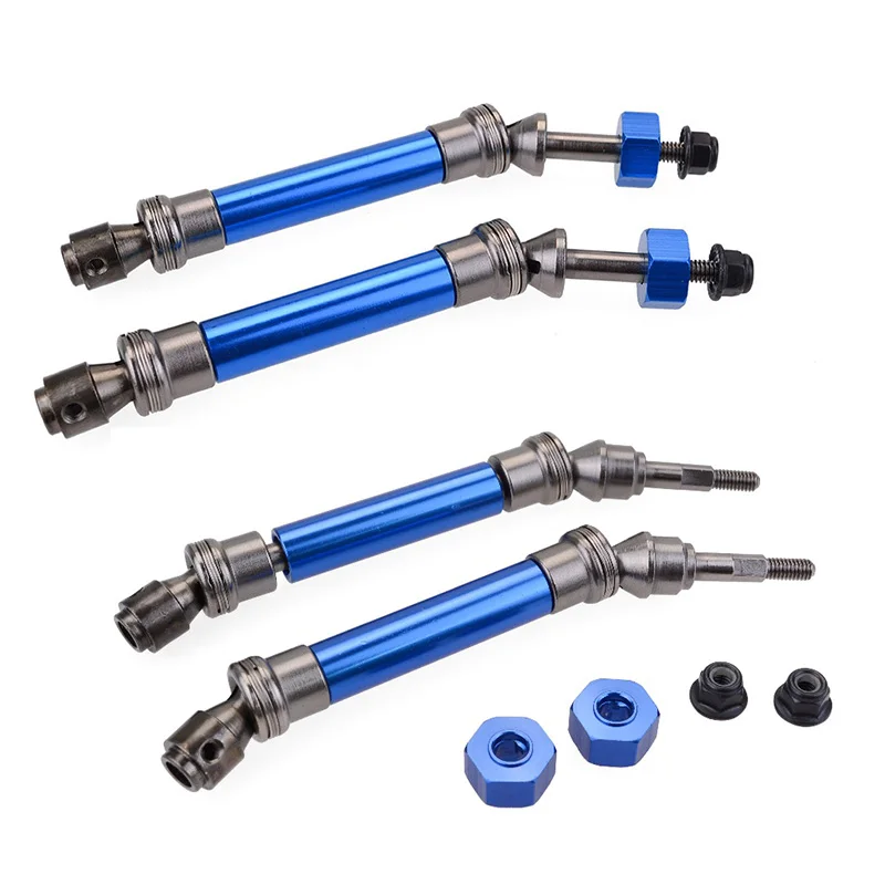 

CVD Steel Front & Rear Drive Shaft Assembly Heavy Duty For 1/10 Traxxas Slash 4X4 Stampede VXL 2WD 6851R 6851X 6852R 6852X