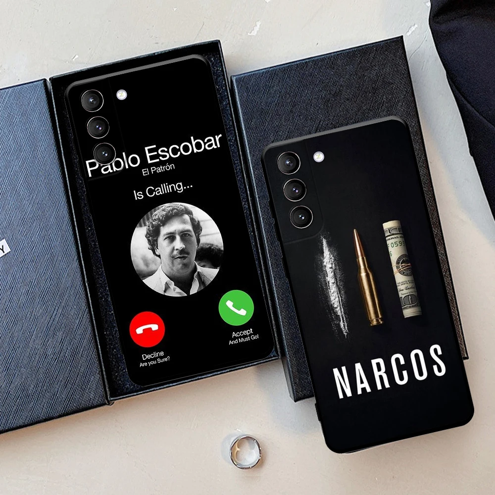 

Narcos TV Series Pablo Escobar Phone Case For Samsung Galaxy S23 22 21 S20 FE Ultra S10 S9 Plus S10e Note 20Ultra 10Plus Cover