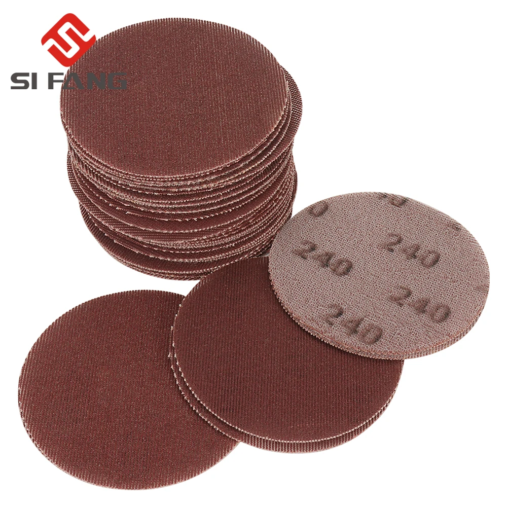 

30pcs/set 5 Inch Mesh Hook & Loop Sanding Discs Assort Grit Dust Free Abrasive Net Sander Disc Anti-Blocking Mesh Sanding Pads