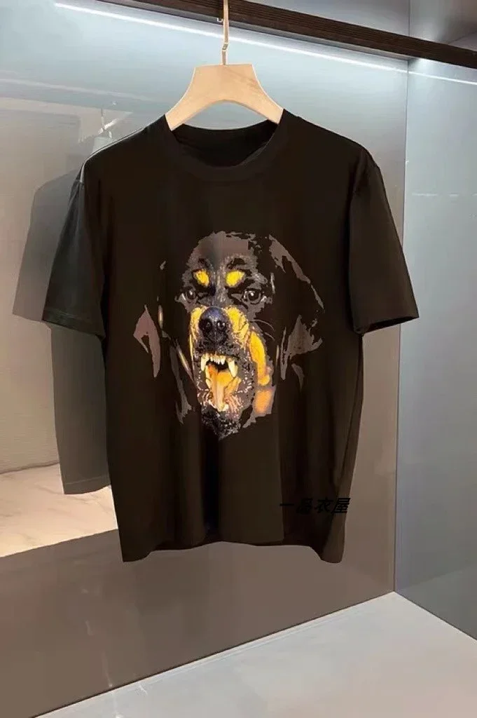 Лидер продаж трендовая Мужская футболка брендовая с коротким рукавом