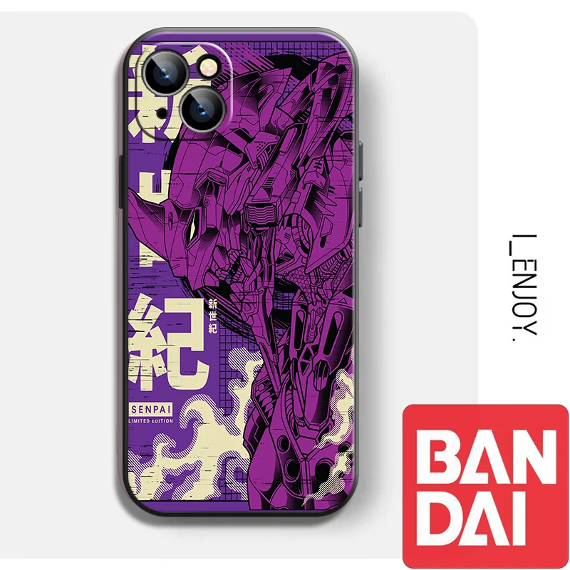 

Neon Genesis Evangelion EVA Phone Case For iPhone 13 11 12 Pro 13 12 Mini X XR XS MAX 6 7 8 Plus Carcasa Back Cover Coque Soft