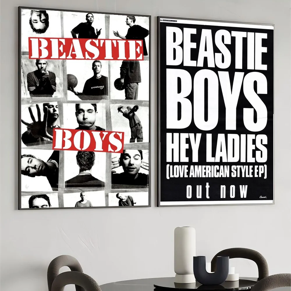 Панк-рок хип-хоп группа Beastie Boys плакат настенное искусство домашний декор комнаты