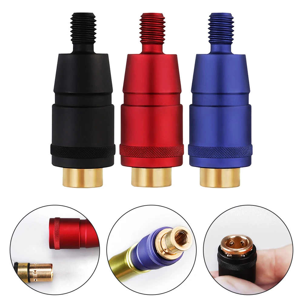 

Fishing Rod Pole Connector 8mm Screws Quick Release Net Head Adapter Fishing Landing Harpoon Dip Aluminum Alloy Net Rod Parts