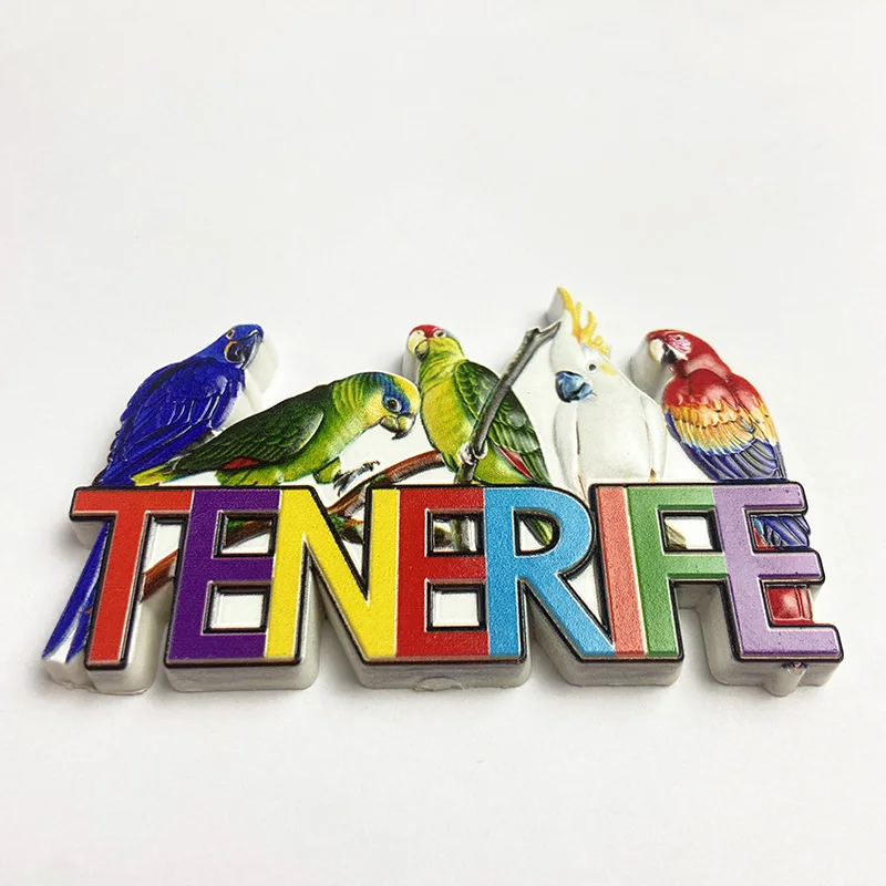 Tenerife Италия 3D туристические сувениры творческая личность декоративный дом