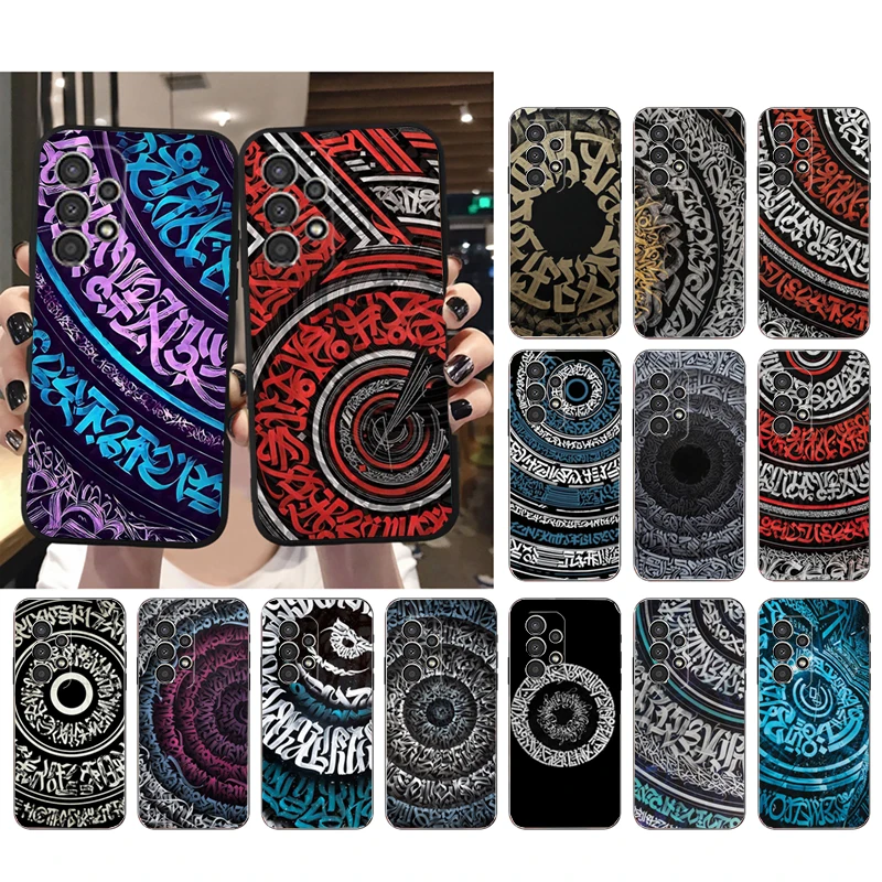 

Phone Case for Samsung Galaxy A73 A53 A13 A22 A12 A32 A71 A21S A33 A52 A72 A23 A51 A31 M31 Pokras Lampas Art Graffiti Case