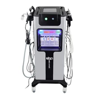 multi function microdermoabrasion facial 9 in 1 skin care cleansing water grinding h2o2 bubbles cleansing hydrafacial machine