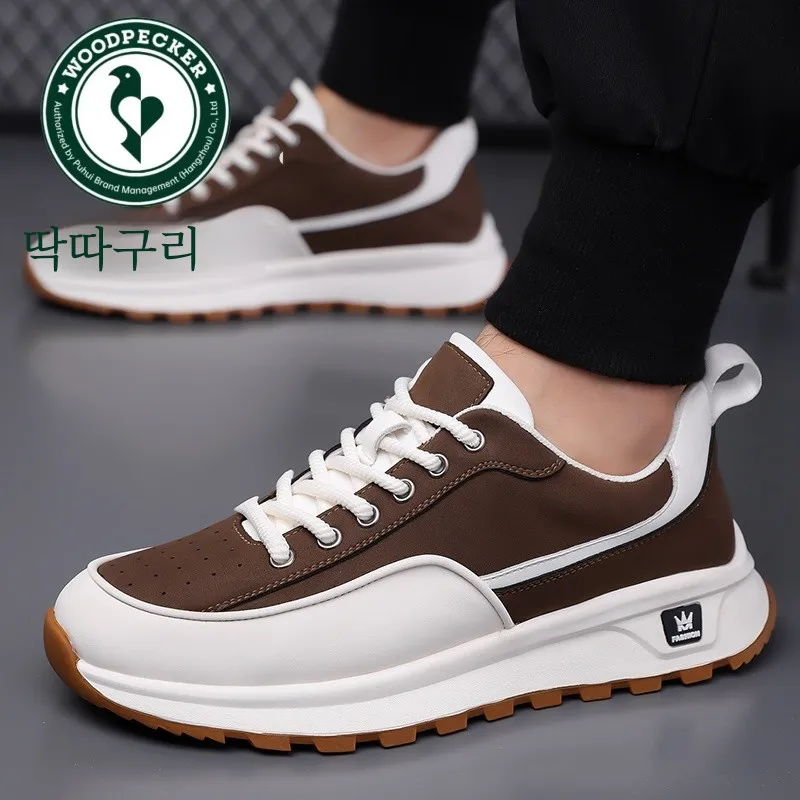 Мужская обувь Woodpecker осень 2023 новая спортивная повседневная с мягкой подошвой